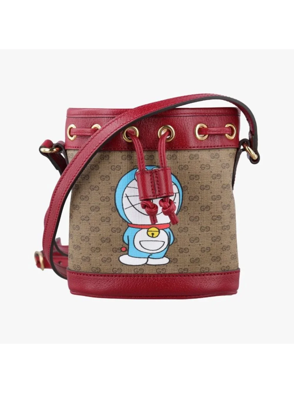 Gucci Doraemon Collaboration Multicolor Shoulder Bag
